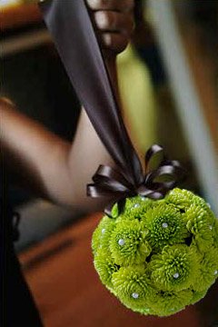 floral pomander ball