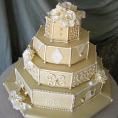 Wedding Cake Hexagon