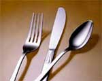 5th year anniversary gift silverware - cutlery