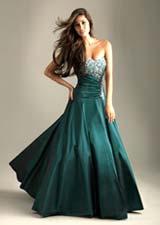 green wedding dresses