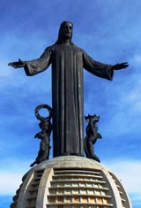 Statue Jesus, Mexico