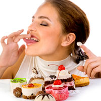 wedding cake tasting