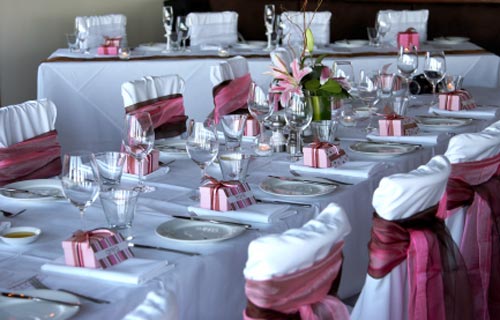 decorating for wedding receptions