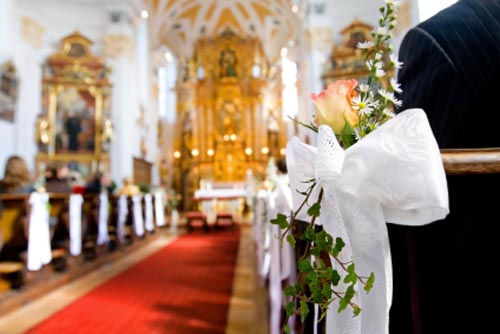 church wedding decorations
