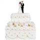 white wedding cakes