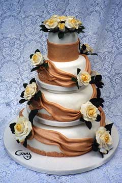 art deco wedding cake designs