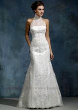 halter top wedding dresses
