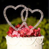 Heart Wedding Cake Toppers