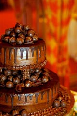 chocolate icing or frosting