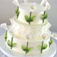 Calla lilly wedding cakes