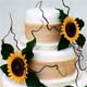 Sunflower Wedding Cakes