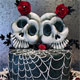 Halloween Wedding Cakes