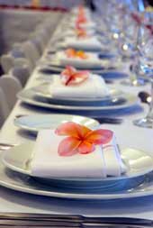 reception table deocrations