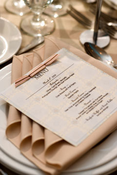 wedding reception decorations