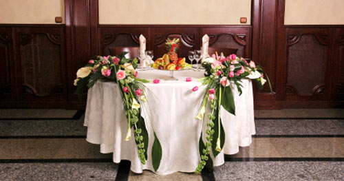 wedding reception decorations