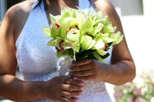bridal bouquet pictures green 7