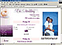 personal wedding web site