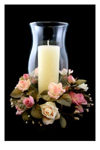 wedding candle centerpiece